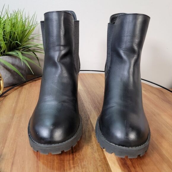 Dirty Laundry Levi Block Heel Chelsea Boot Creeper Size 9 - Picture 6 of 13